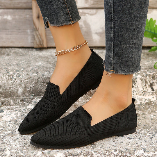 Damen Atmungsaktive Slip-On Ballerinas R&B