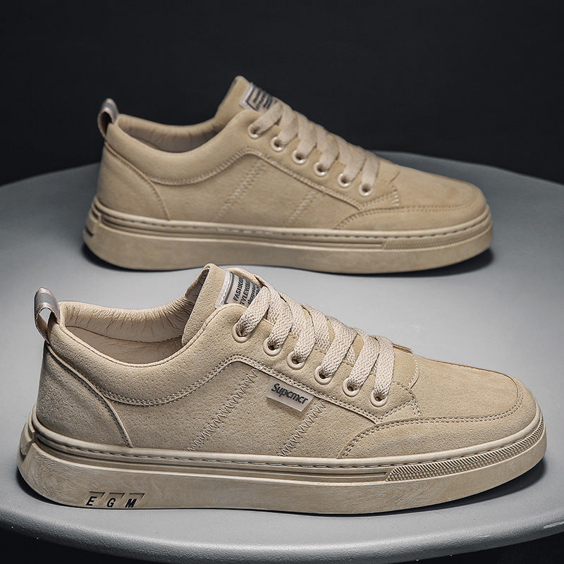 Damen Sportliche Sneaker aus weichem Wildleder