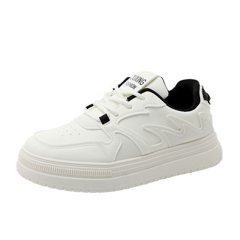 Damen modische Sneakers mit atmungsaktiver Oberflächenstruktur und trendigem Design R&B