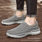 Damen Bequeme Slip-On Sneakers mit elastischem Obermaterial und rutschfester Sohle R&B