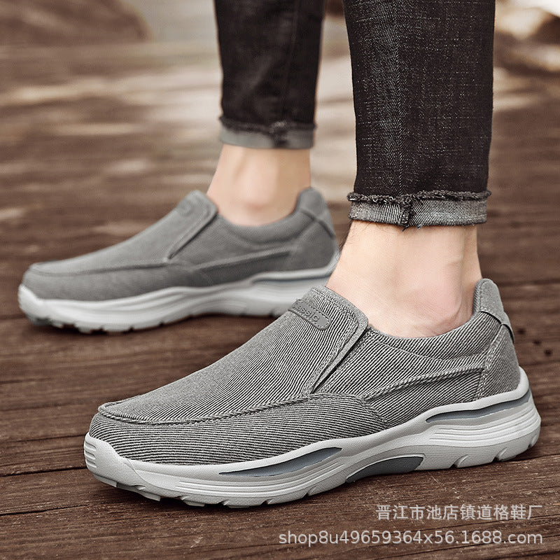 Damen Bequeme Slip-On Sneakers mit elastischem Obermaterial und rutschfester Sohle R&B