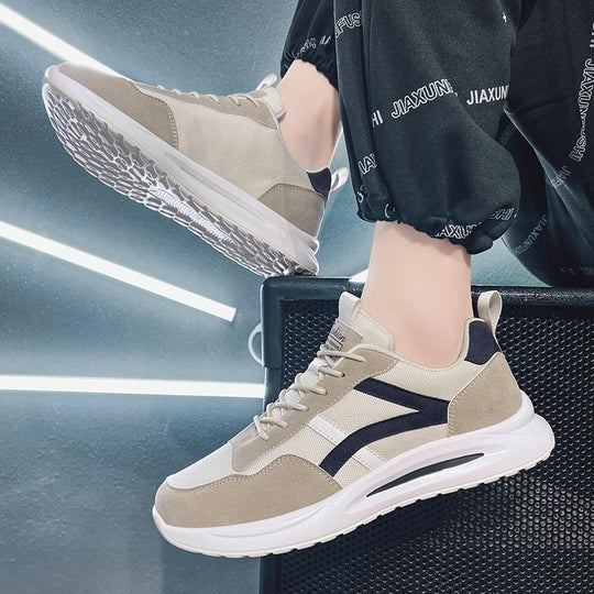 Damen Leichte Fitness-Sneakers mit atmungsaktiver Mesh-Oberfläche und dämpfendem Sohlenprofil R&B