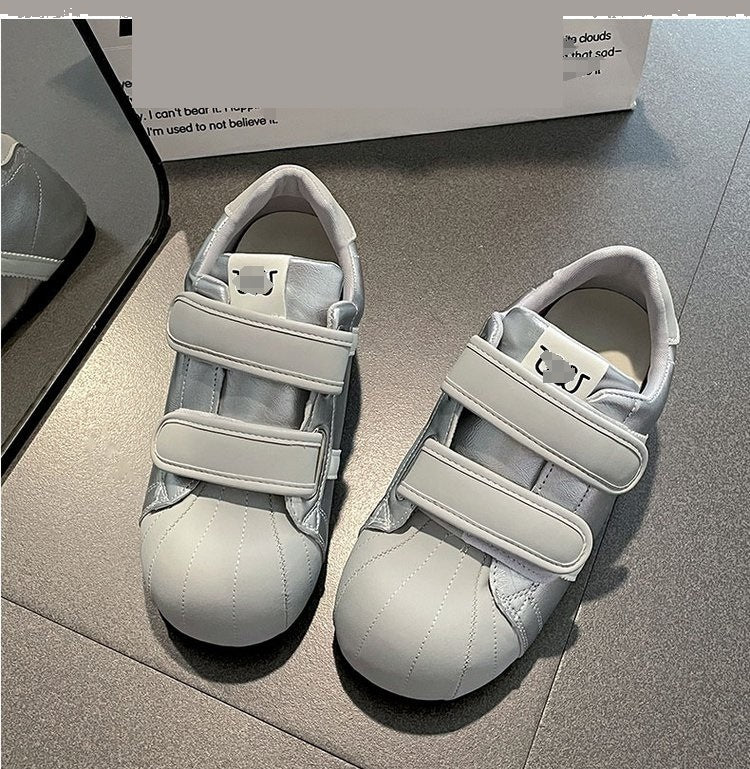 Damen Sneaker mit praktischem Klettverschluss und sportivem Design R&B