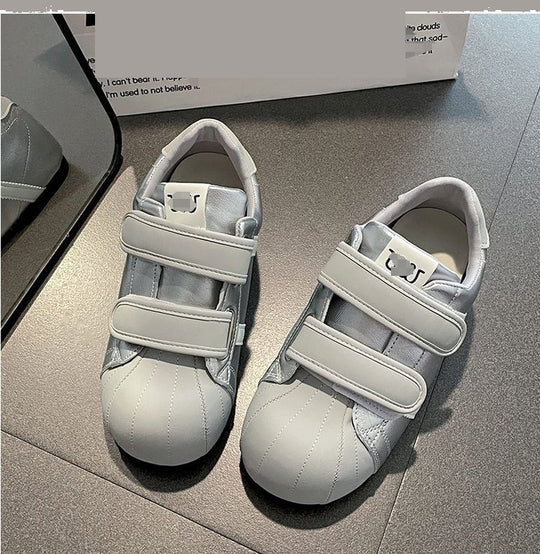 Damen Sneaker mit praktischem Klettverschluss und sportivem Design R&B