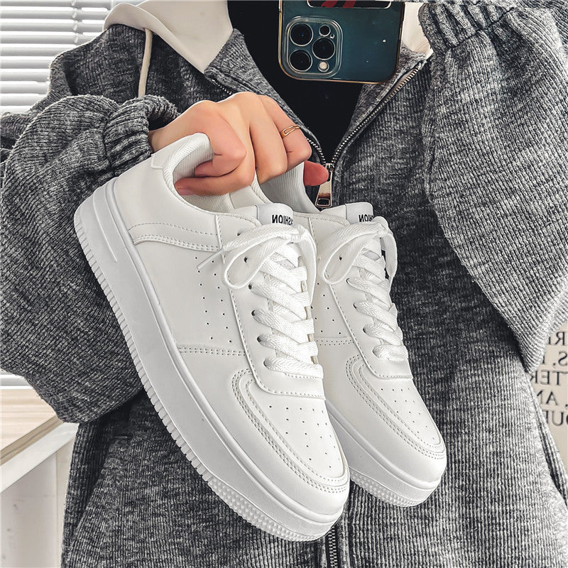 Damen Modische Sneakers mit atmungsaktiver Oberflächenstruktur und klassischem Design