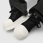 Damen Sportliche Sneaker mit innovativem erhöhtem Profil und exklusivem Obermaterial R&B