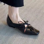 Damen elegante Halbschuhe mit stilvollem Schnür-Design