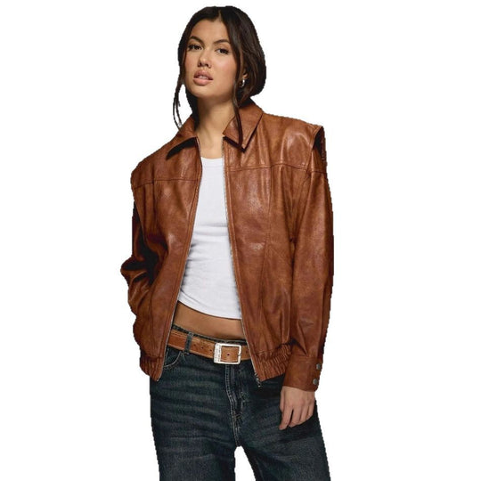 Damen lässige Oversize jacke R&B