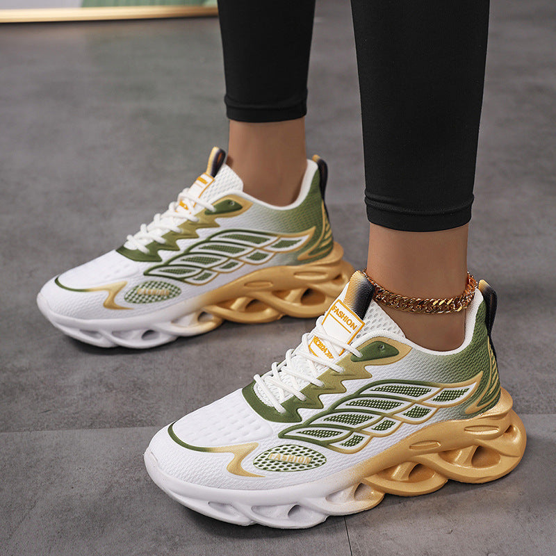 Damen Sportliche und atmungsaktive Laufsohlen Sneakers