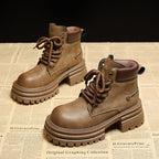 Damen Outdoor Stiefeletten mit robustem Profil und modischem Design R&B