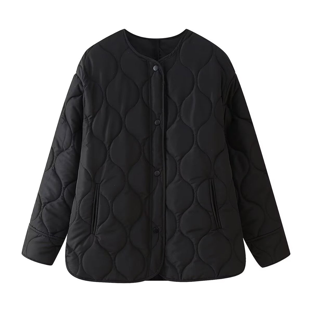 Damen Steppjacke mit zeitgemäßem Design und praktischen Seitentaschen R&B