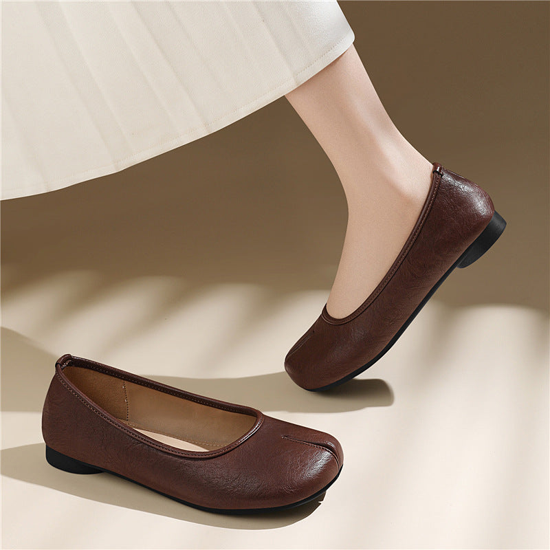 Damen Elegante und bequeme Ballerinas mit flexiblem Fußbett R&B