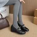 Damen Ballerinas mit modischem Riemen und eleganter Steppoptik R&B