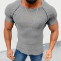 Herren figurbetontes Kurzarmshirt R&B