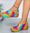 Damen Komfortable Keil-Sandalen R&B