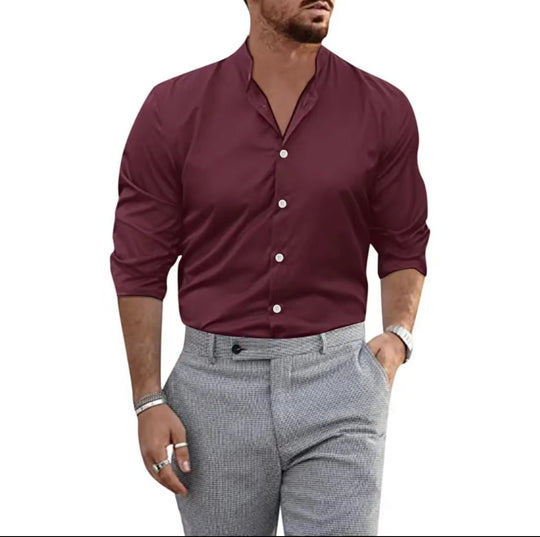 Herren lässige Hemdbluse R&B
