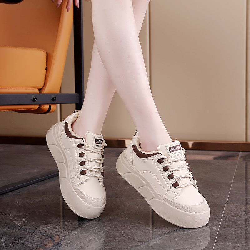 Damen Chunky Sneaker mit hohem Plateau von R&B