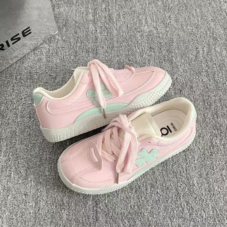 Damen Sportliche Sneakers mit strukturiertem Obermaterial und komfortabler Sohle