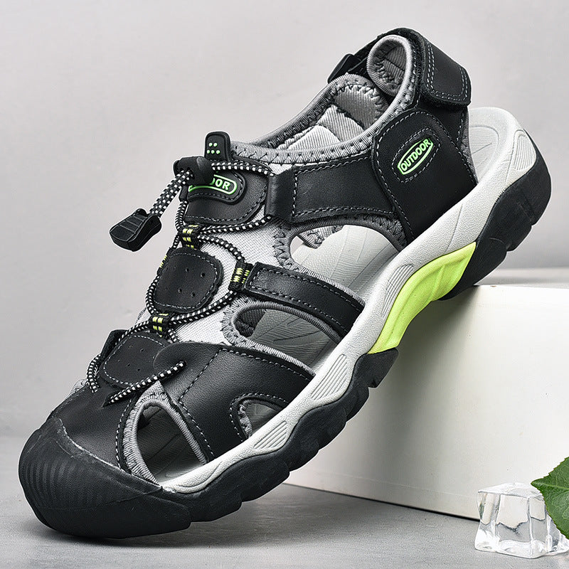 Damen Sportliche Freizeitsandalen mit schnellschnürbarem System und rutschfester Sohle R&B