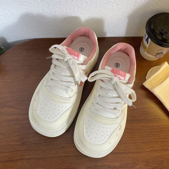 Damen Modische Sneakers mit verspielten Design-Elementen und atmungsaktiver Innenpolsterung R&B