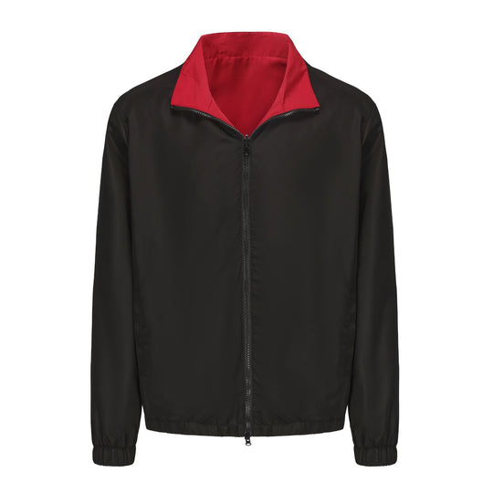 Herren leichte Windjacke mit hochabschließendem Kragen und praktischen Reißverschlusstaschen R&B