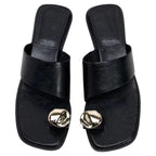Damen bequeme Sling-Pantoletten mit elegantem Detail R&B