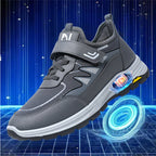 Damen Sportliche Sneakers mit Klettverschluss und rutschfester Laufsohle R&B