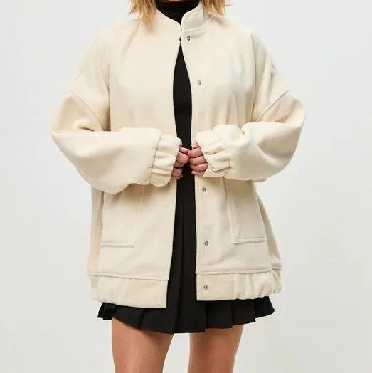Damen oversize Sweatjacke R&B