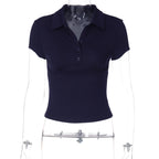 Damen Kurzärmliges Poloshirt mit taillierter Passform R&B