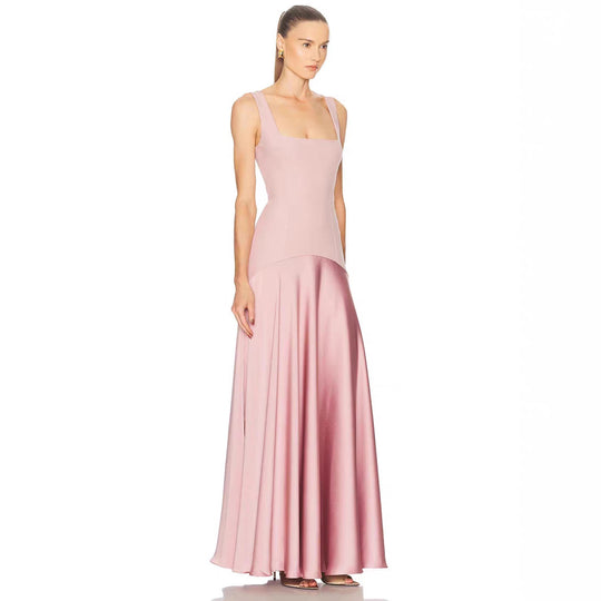 Damen elegantes Kleid mit figurformendem Schnitt und elegantem Reißverschluss R&B