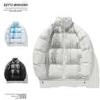 Damen Winterpufferjacke mit elastischen Bündchen und stylischem Design R&B