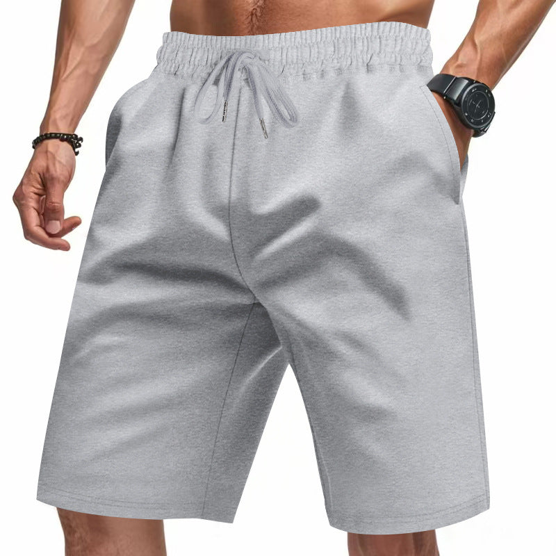 Herren Sportliche kurze Laufshorts mit elastischem Bund und praktischem Kordelzug R&B