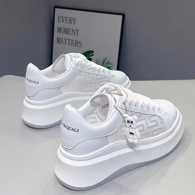 Damen modische Chunky Sneakers mit flexibel dämpfender Sohle und atmungsaktiver Estradakonstruktion R&B