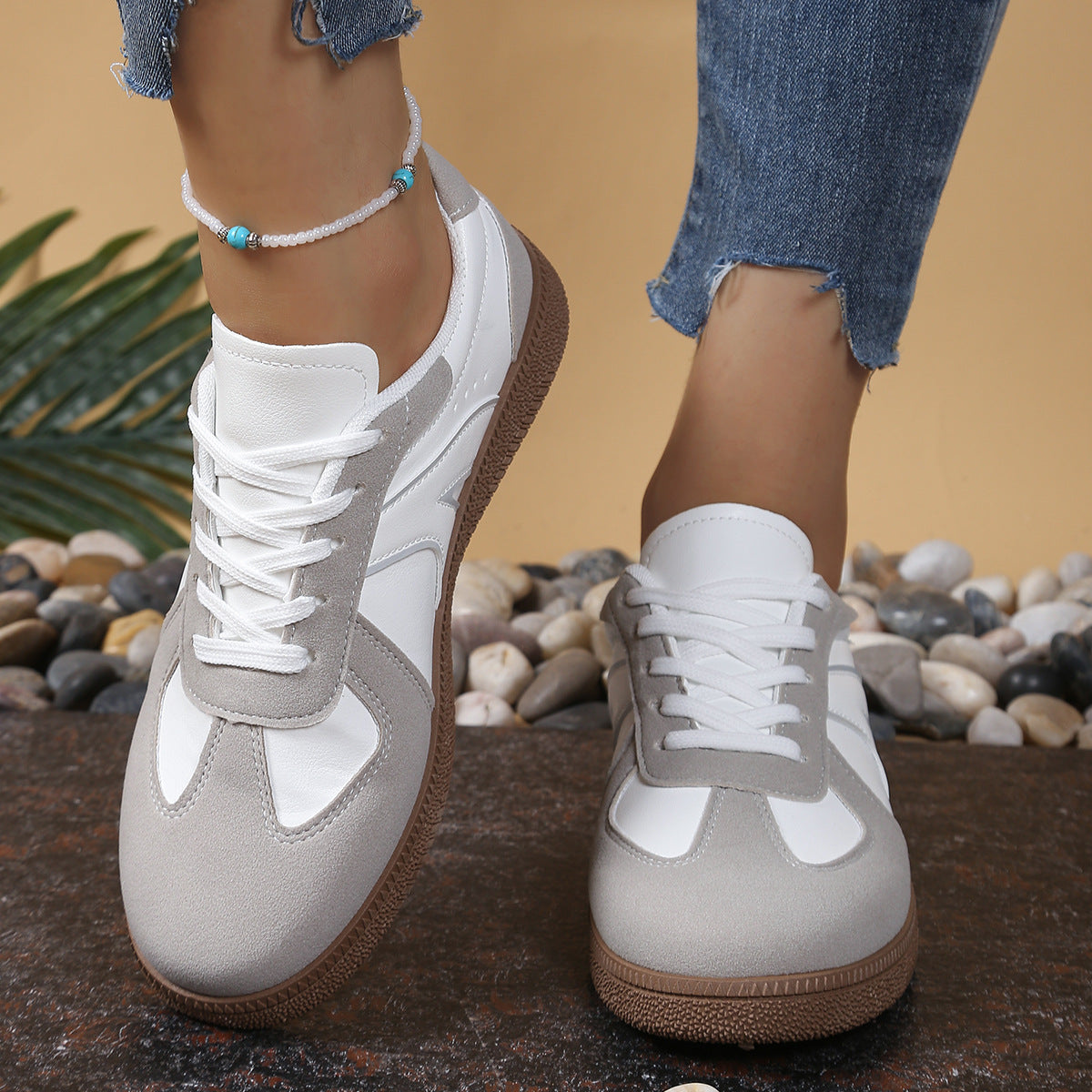Damen Sportschuhe mit ergonomischer Dämpfung und gepolsterter Sohle R&B