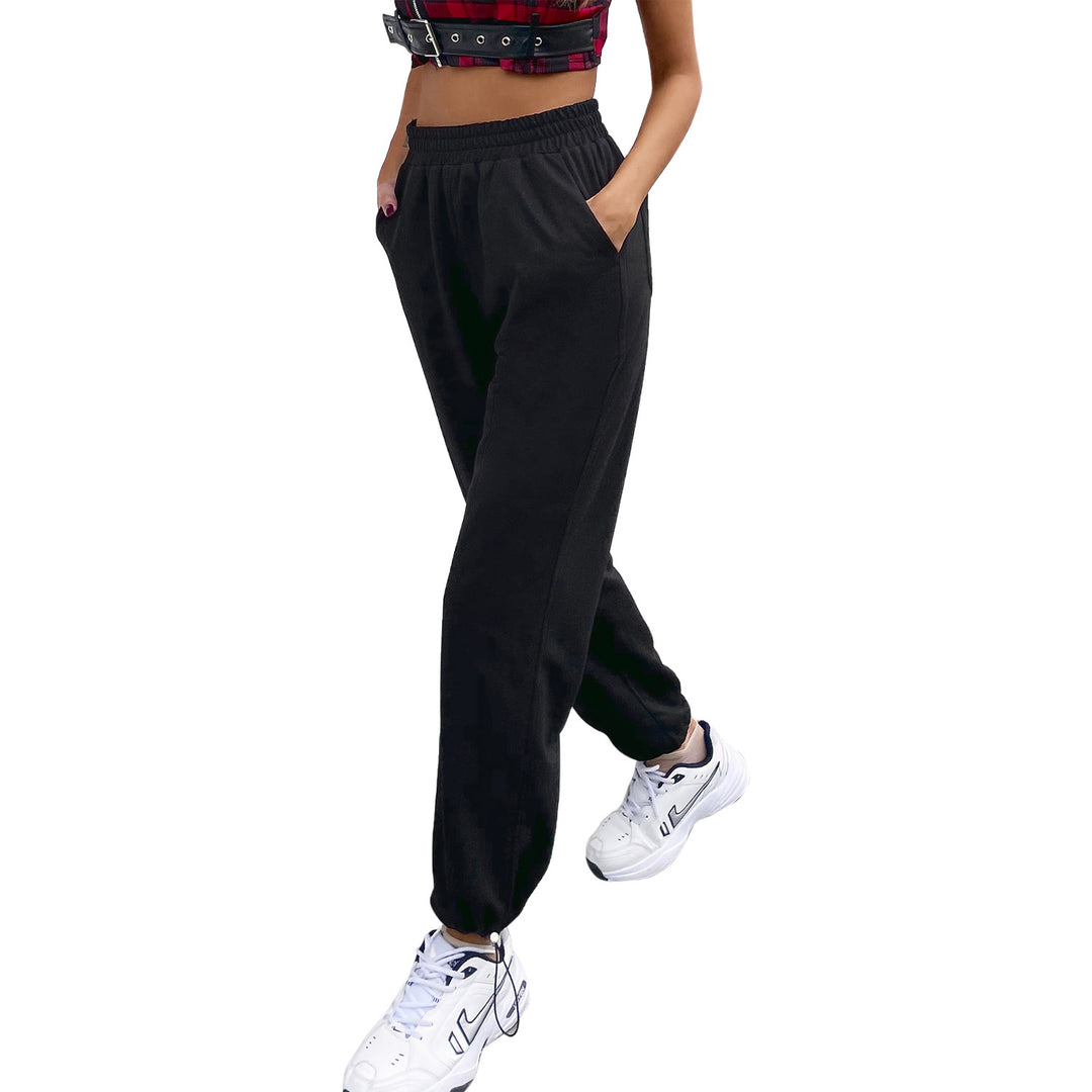 Damen Jogginghose mit elastischem Bund und praktischen Taschen R&B