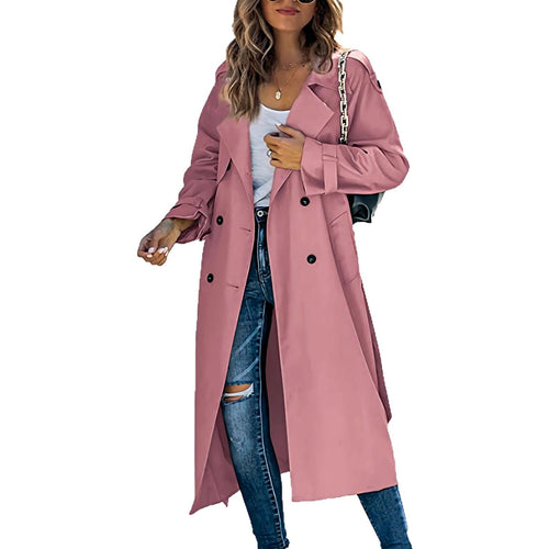 Damen eleganter Trenchcoat R&B