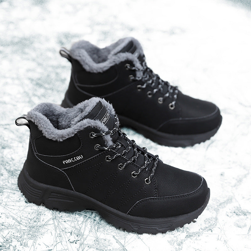Damen Winterstiefel mit wärmeisolierendem Futter und rutschfester Sohle R&B