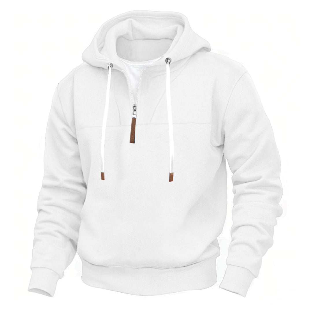 Herren Kapuzenpullover mit praktischer Reißverschlussöffnung und modernem Design R&B