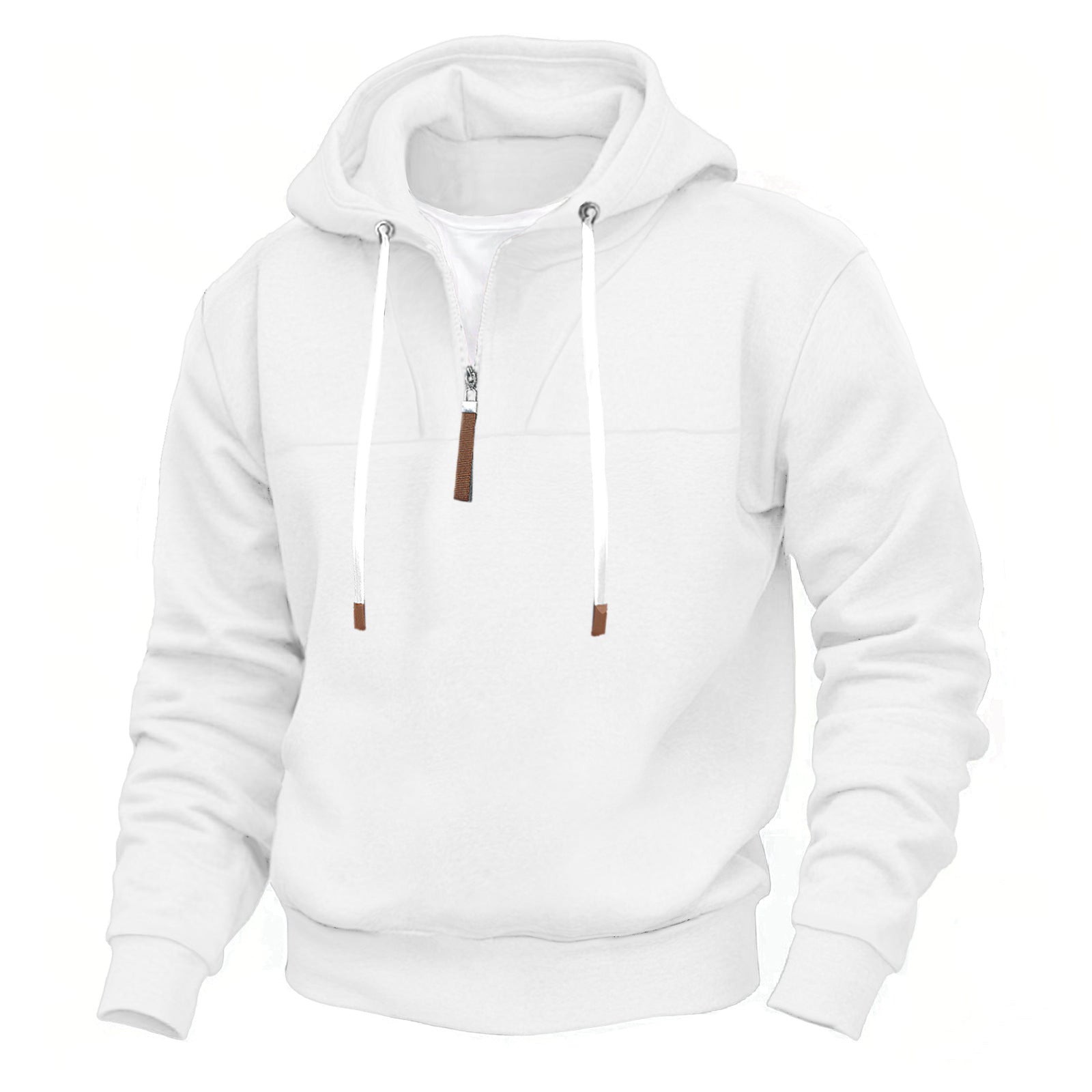 Herren Kapuzenpullover mit praktischer Reißverschlussöffnung und modernem Design R&B