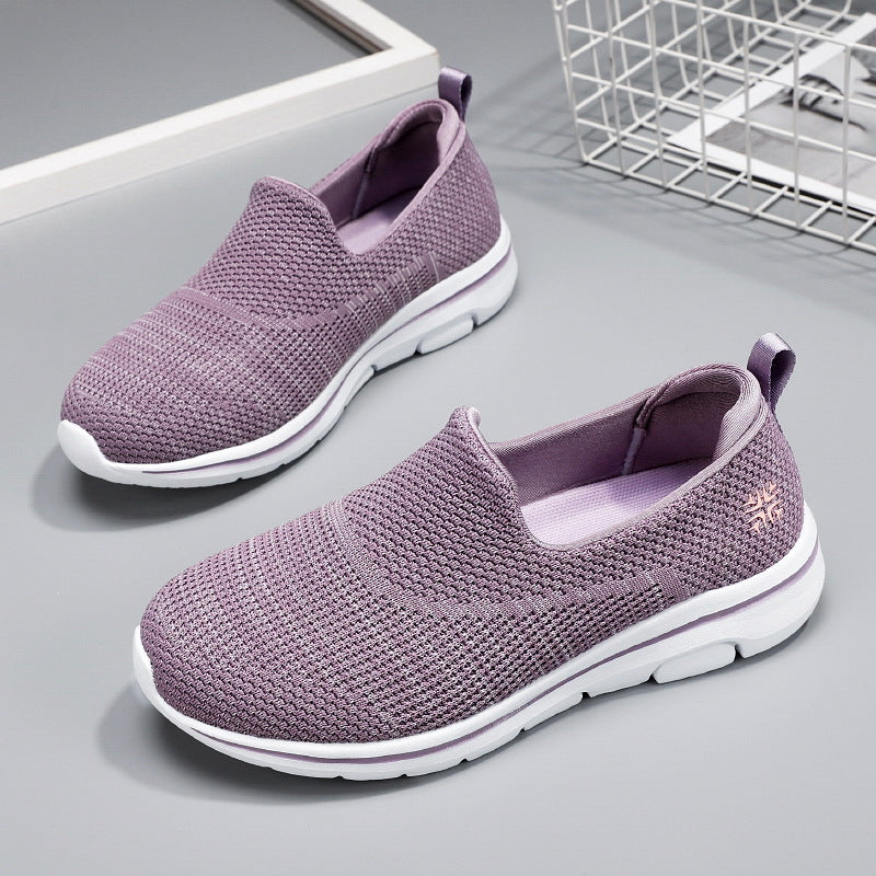 Damen Atmungsaktive Slip-On Sneakers mit elastischem Obermaterial R&B