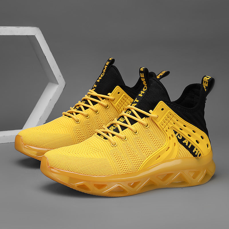 Damen Sportliche High-Top Sneakers mit innovativer Dämpfungstechnologie R&B