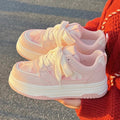 Damen Bequeme Sport Sneakers mit modischem Design und dämpfender Sohle
