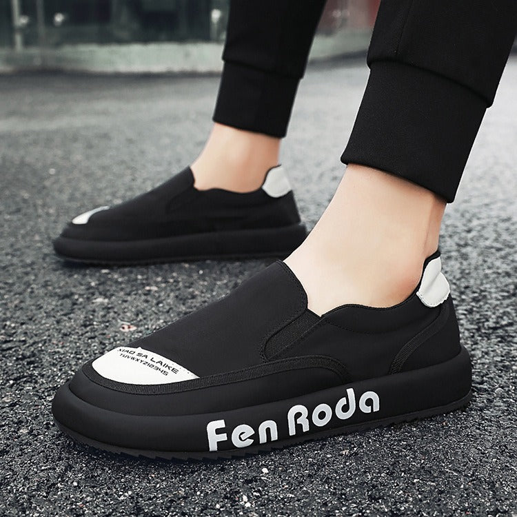 Damen Slip-On Sneakers mit rutschfester Sohle und atmungsaktivem Obermaterial R&B