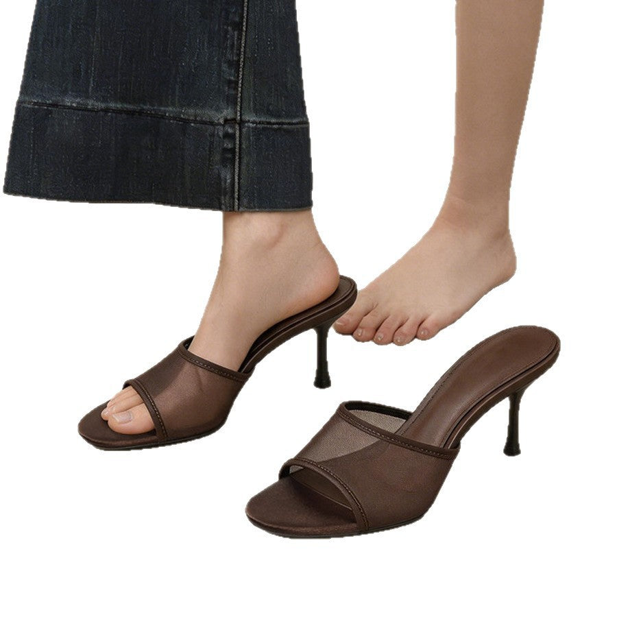 Damen Stilvolle und bequeme Slingback Sandaletten R&B