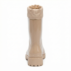 Damen Hochwertige und Stylische Gummistiefel mit Verstellbarem Schnürsystem R&B