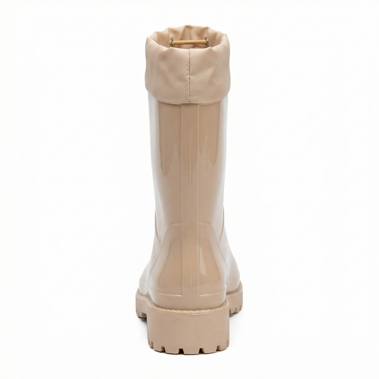 Damen Hochwertige und Stylische Gummistiefel mit Verstellbarem Schnürsystem R&B