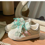 Damen Freizeitschuhe mit verspielten Schnürdetails R&B