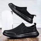 Damen Bequeme und atmungsaktive Slip-On Sneakers mit flexiblem Design R&B