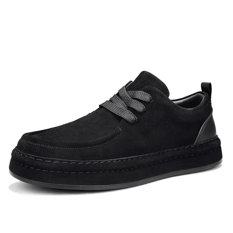 Damen Bequeme Veloursledersneaker mit modischer Schnürung R&B