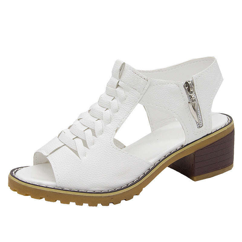 Damen Atmungsaktive Sandalen mit modischer Schnürung R&B